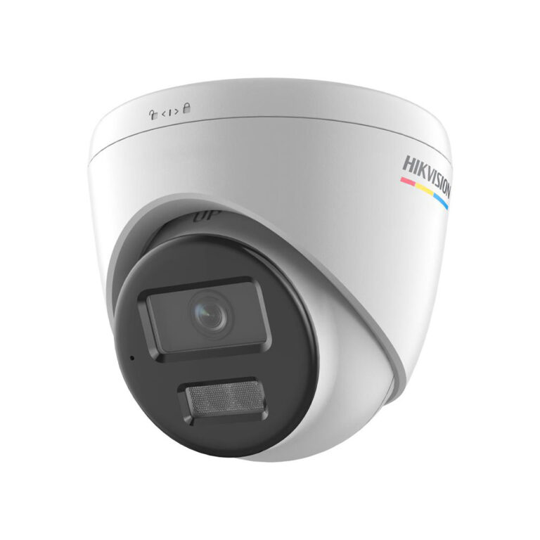 DS-2CD1347G2H-LIU-1-colorvu-dome.jpg Hikvision 4MP ColorVu with Smart Hybrid Light Fixed Turret Network Camera - Image 1
